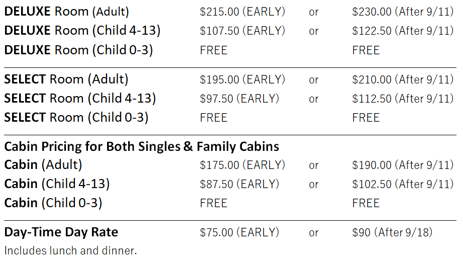 pricing